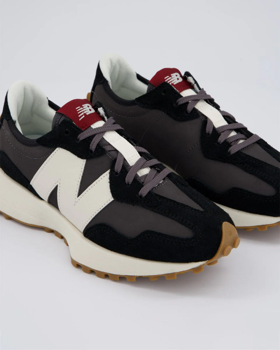 New Balance 327 Negro Y Gris Mujer - Image 2