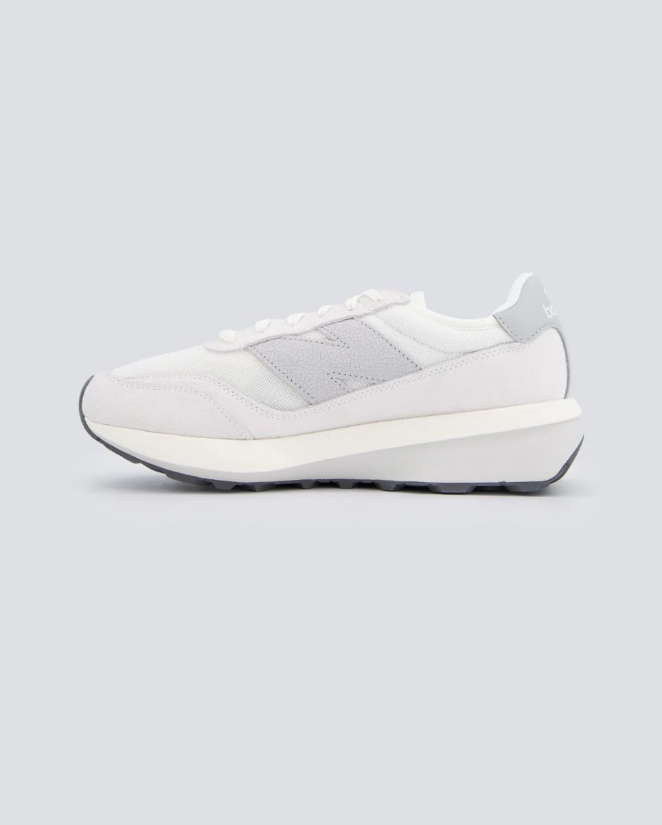 New Balance 370 Blanco Y Gris Hombre - Image 4