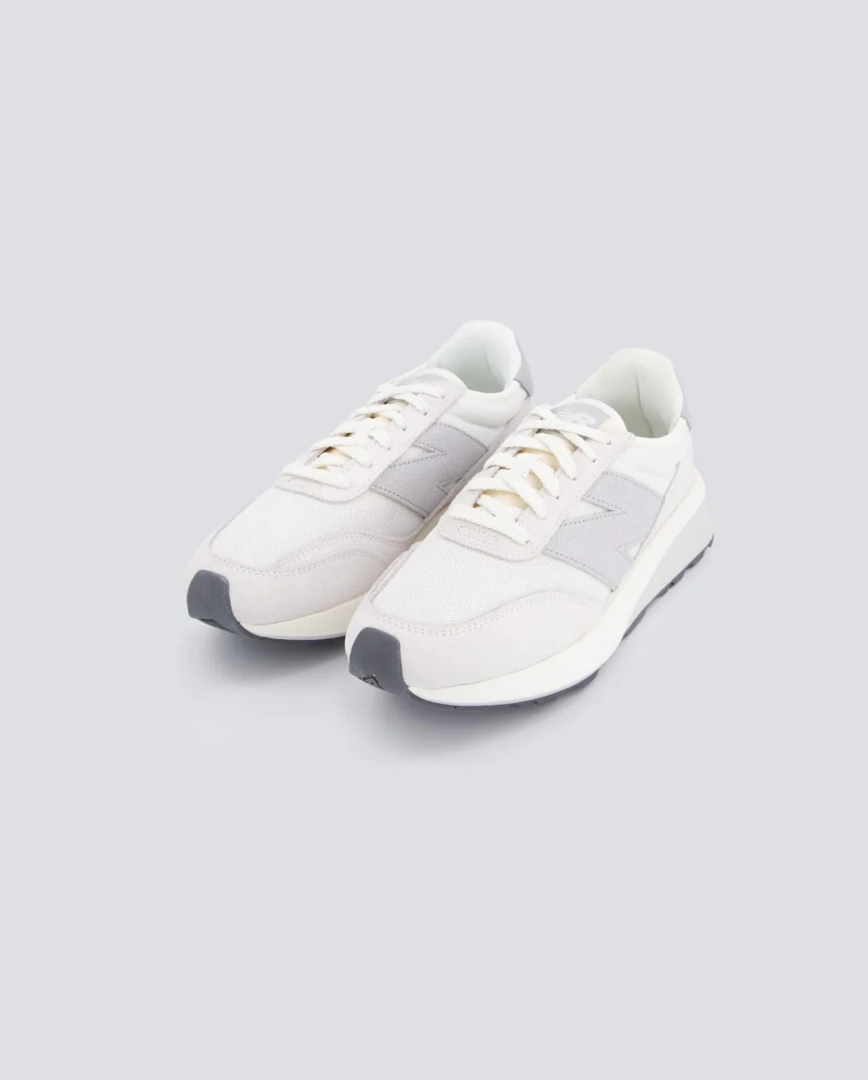 New Balance 370 Blanco Y Gris Mujer - Image 5