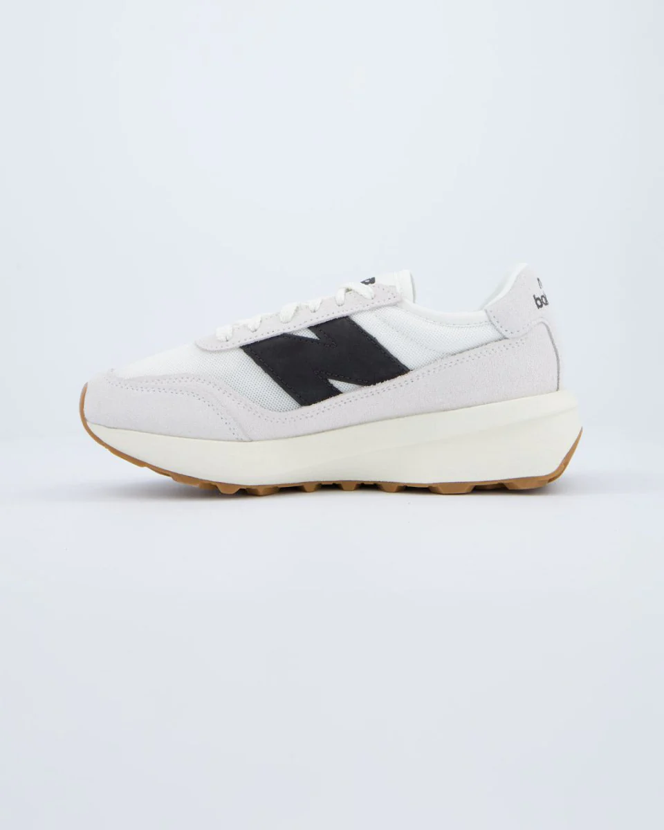 New Balance 370 Blanco Y Negro Mujer - Image 3