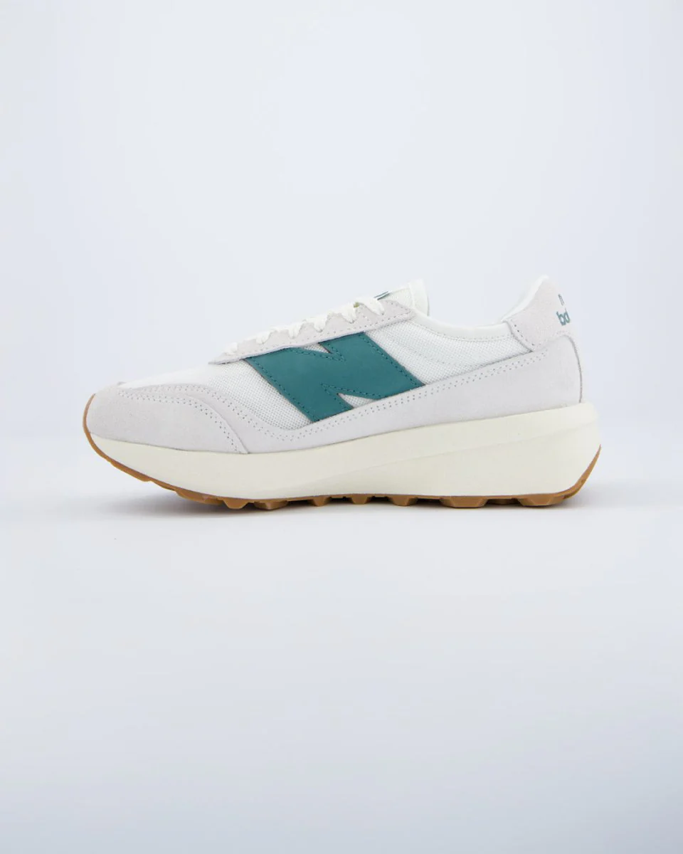 New Balance 370 Blanco Y Verde Hombre - Image 2