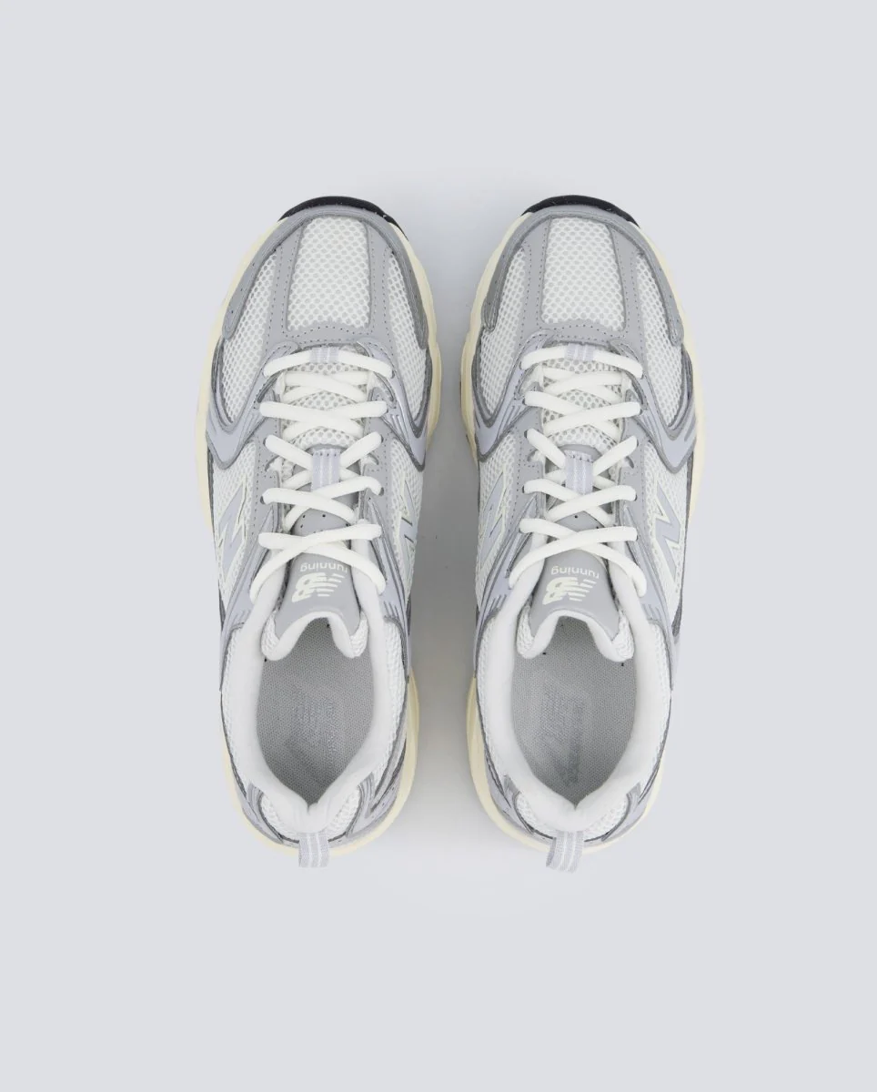 New Balance 530 Plateado Y Lila Mujer - Image 3