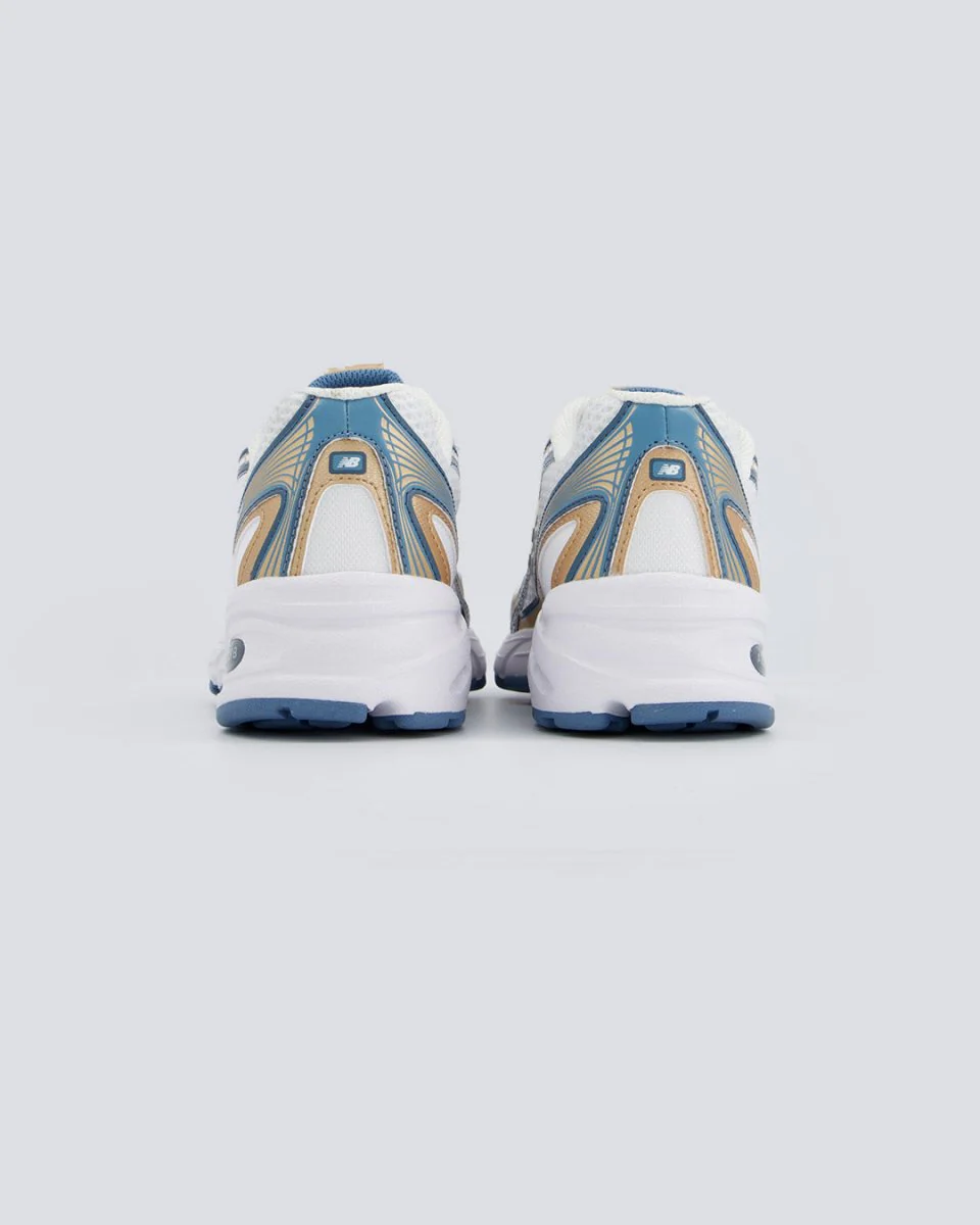 New Balance 740 Azul y Dorado Mujer - Image 4