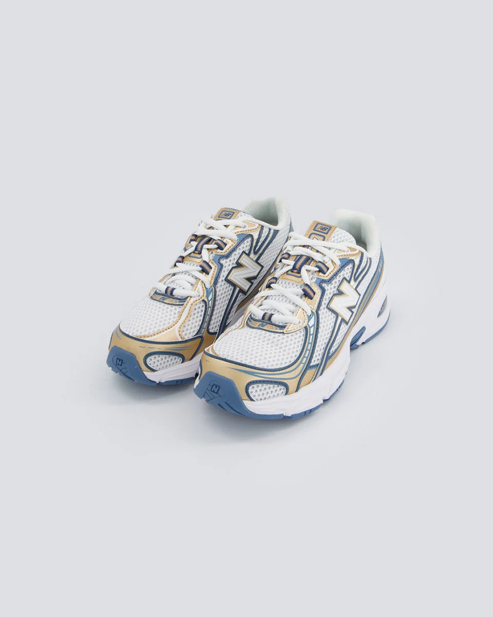 New Balance 740 Azul y Dorado Mujer - Image 5