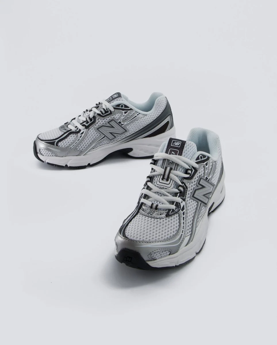 New Balance 740 Blanca y Gris Mujer - Image 6