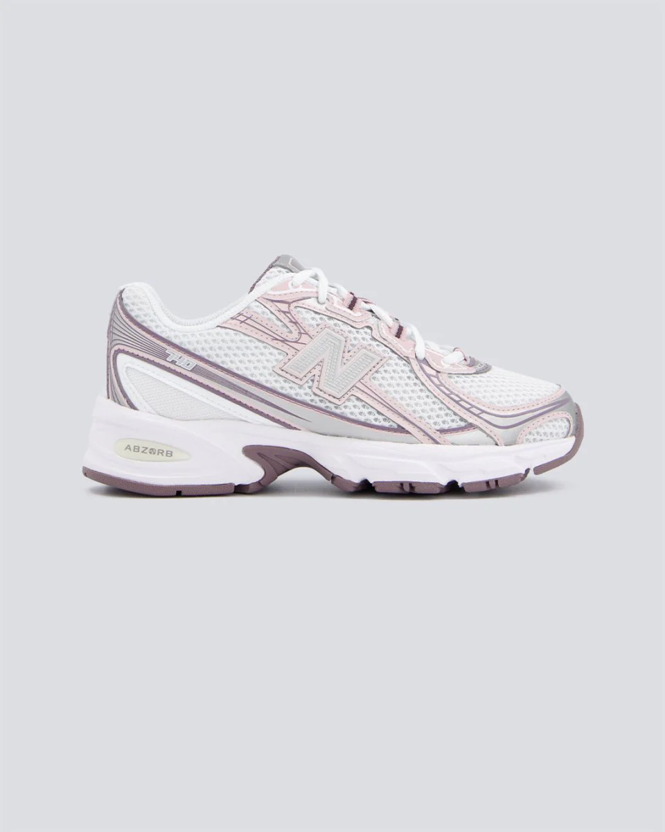 New Balance 740 Blanco y Rosa Mujer