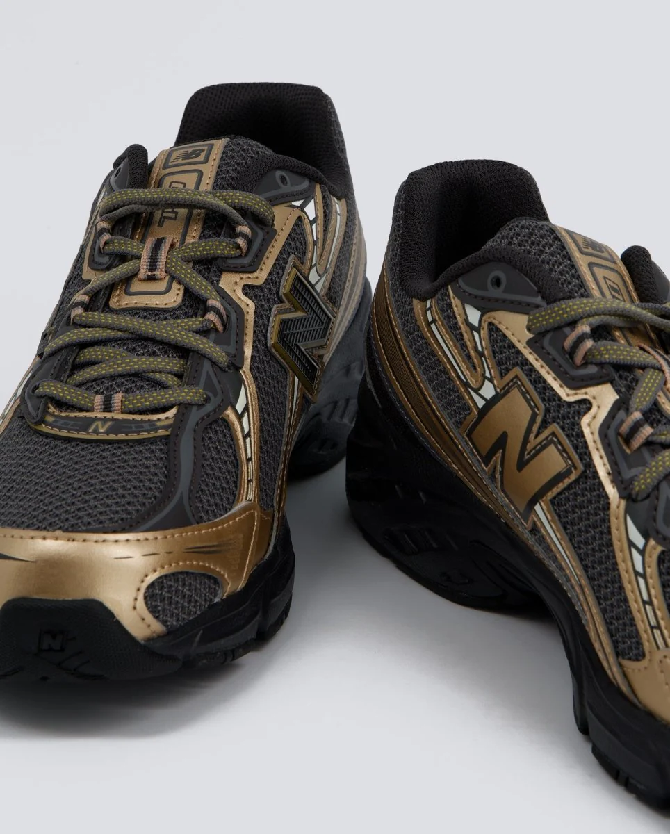 New Balance 740 Gris y Dorado Hombre - Image 4
