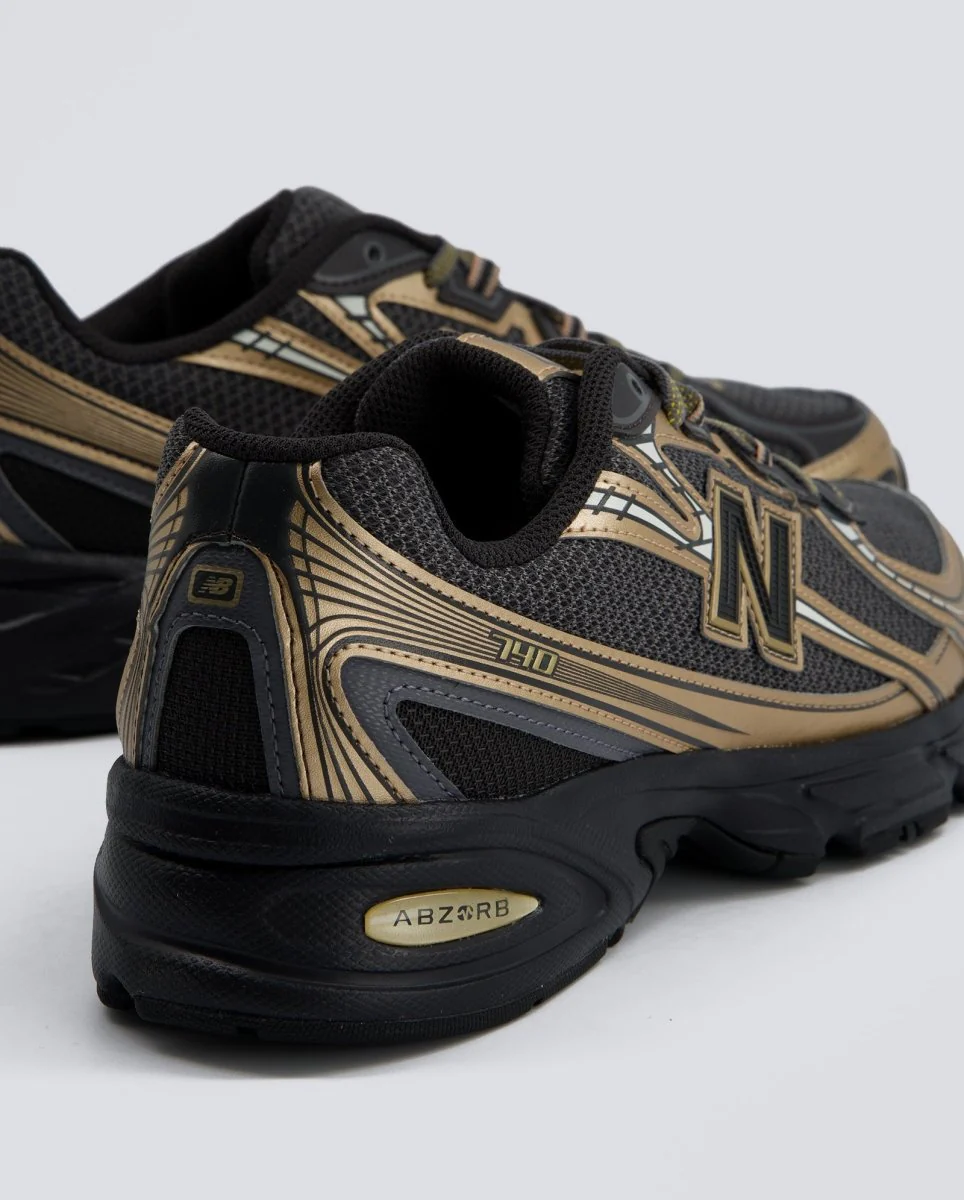 New Balance 740 Gris y Dorado Hombre - Image 6
