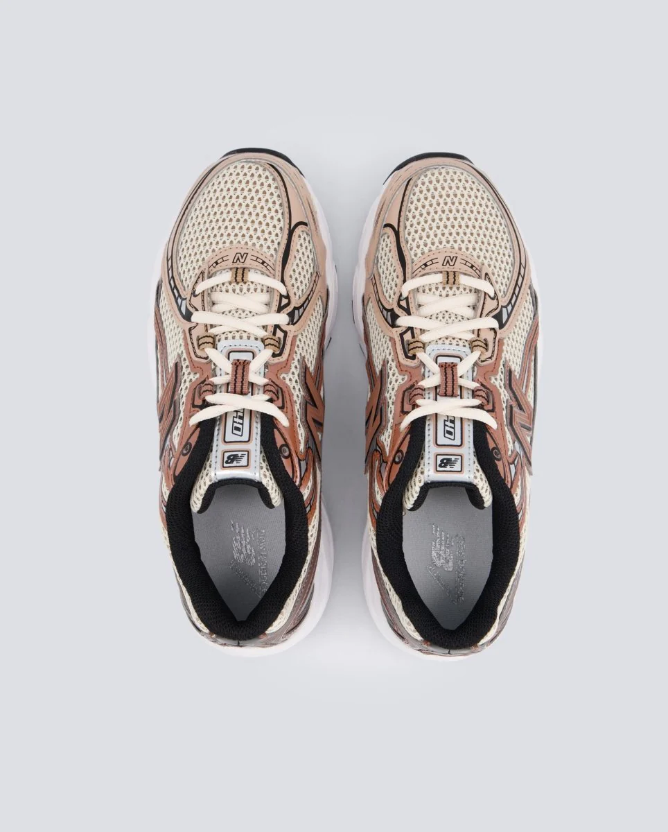 New Balance 740 Marrón Y Beige Mujer - Image 3