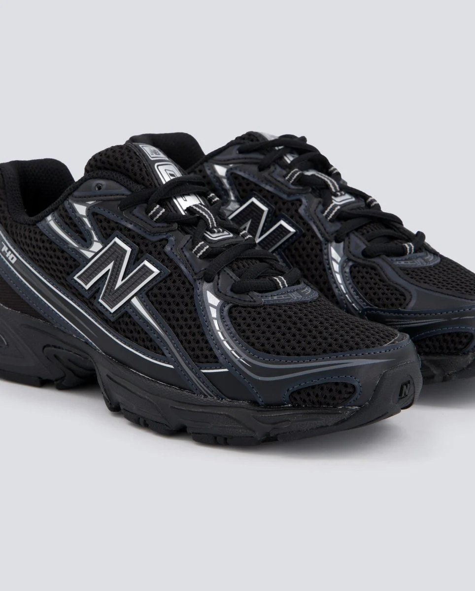 New Balance 740 Negro Y Plateado Mujer - Image 2