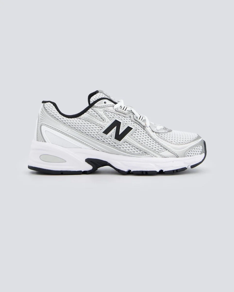 New Balance 740 Plateado Y Negro Hombre