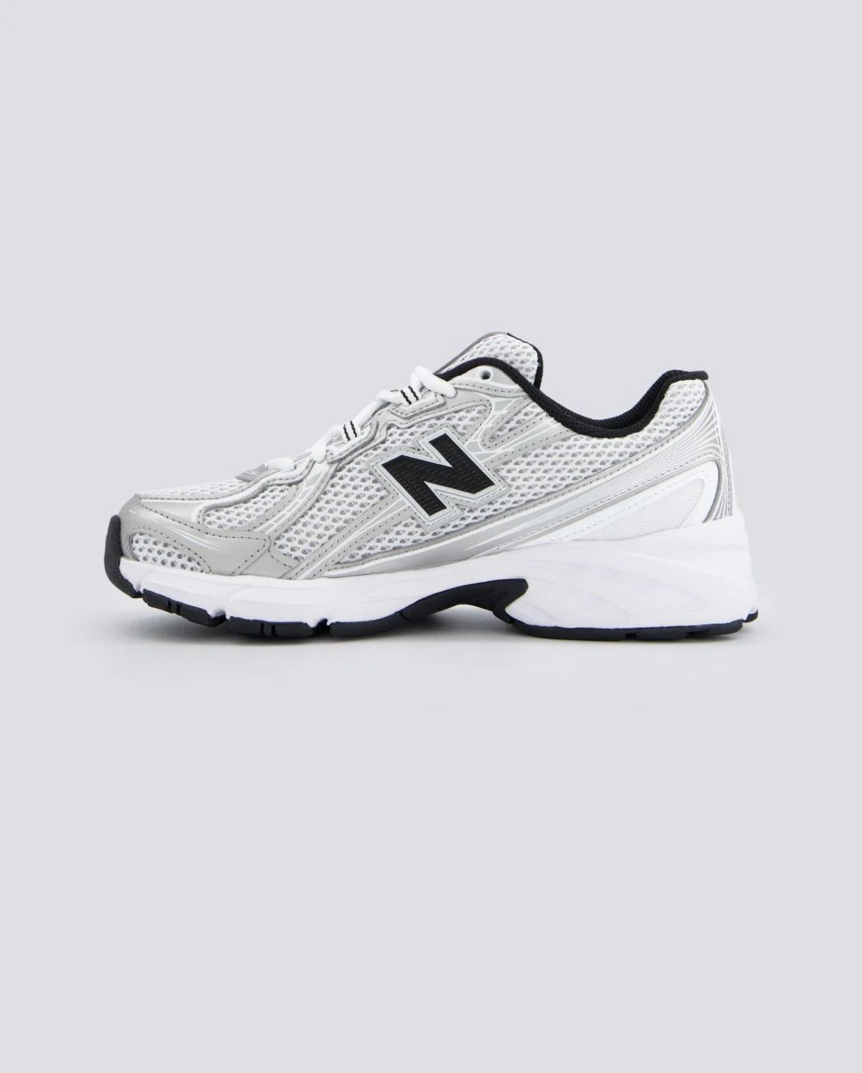 New Balance 740 Plateado Y Negro Mujer - Image 4