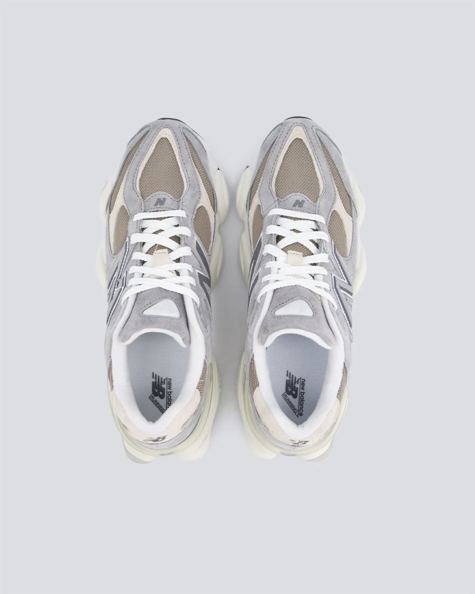New Balance 9060 Gris Y Beige Hombre - Image 3