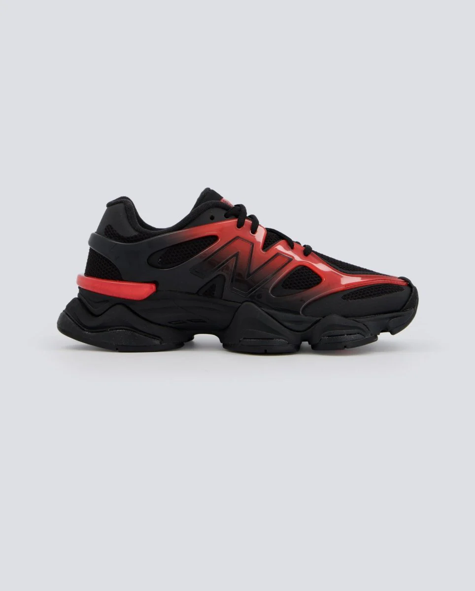 New Balance 9060 Negro Y Rojo Hombre