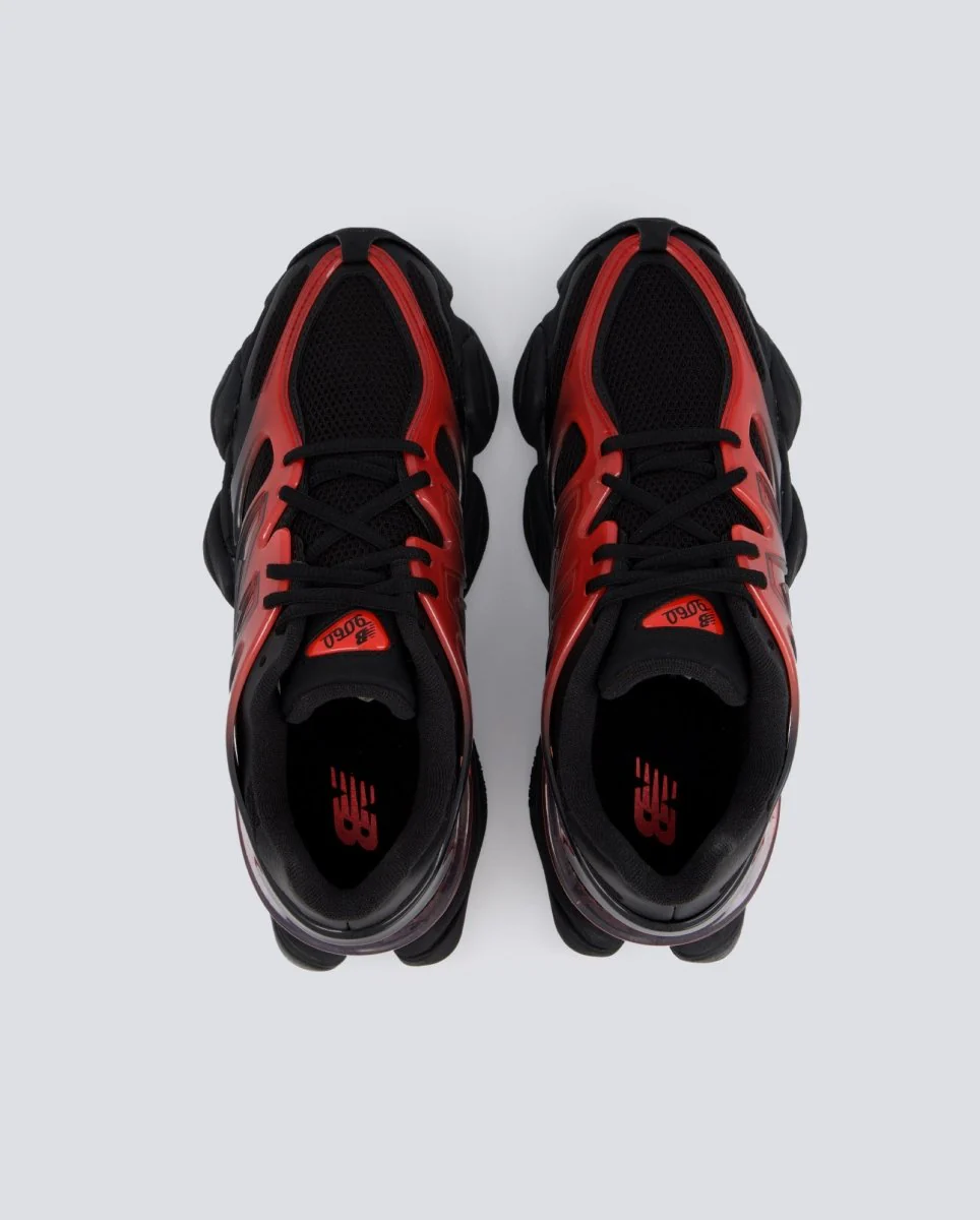 New Balance 9060 Negro Y Rojo Hombre - Image 4