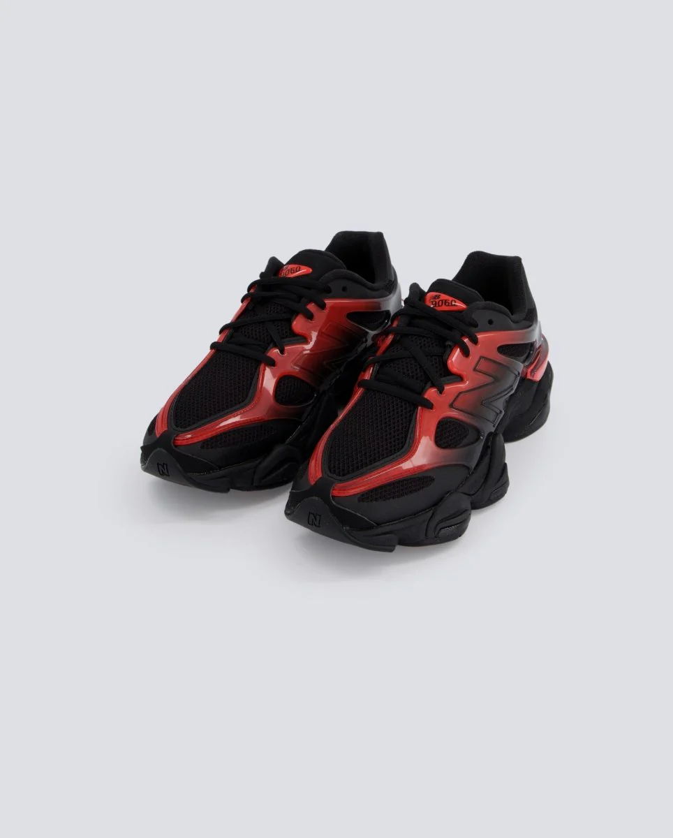 New Balance 9060 Negro Y Rojo Hombre - Image 6