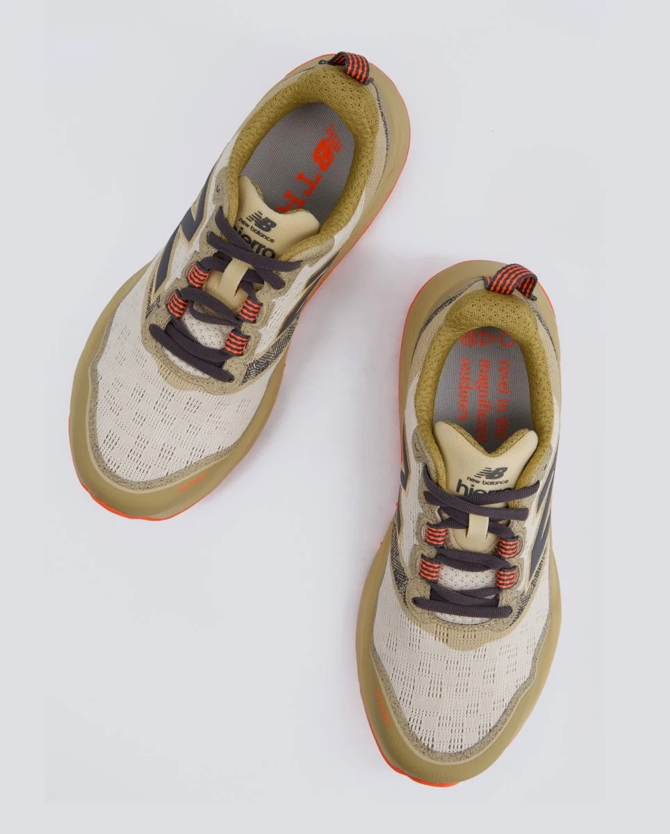 New Balance Fresh Foam X Hierro v9 Beige Hombre - Image 3