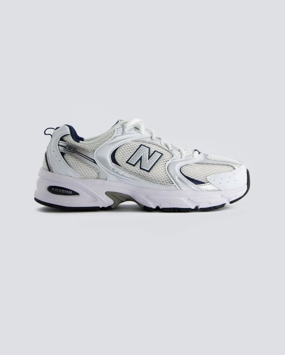 New Balance 530 Blanco Y Negro Hombre