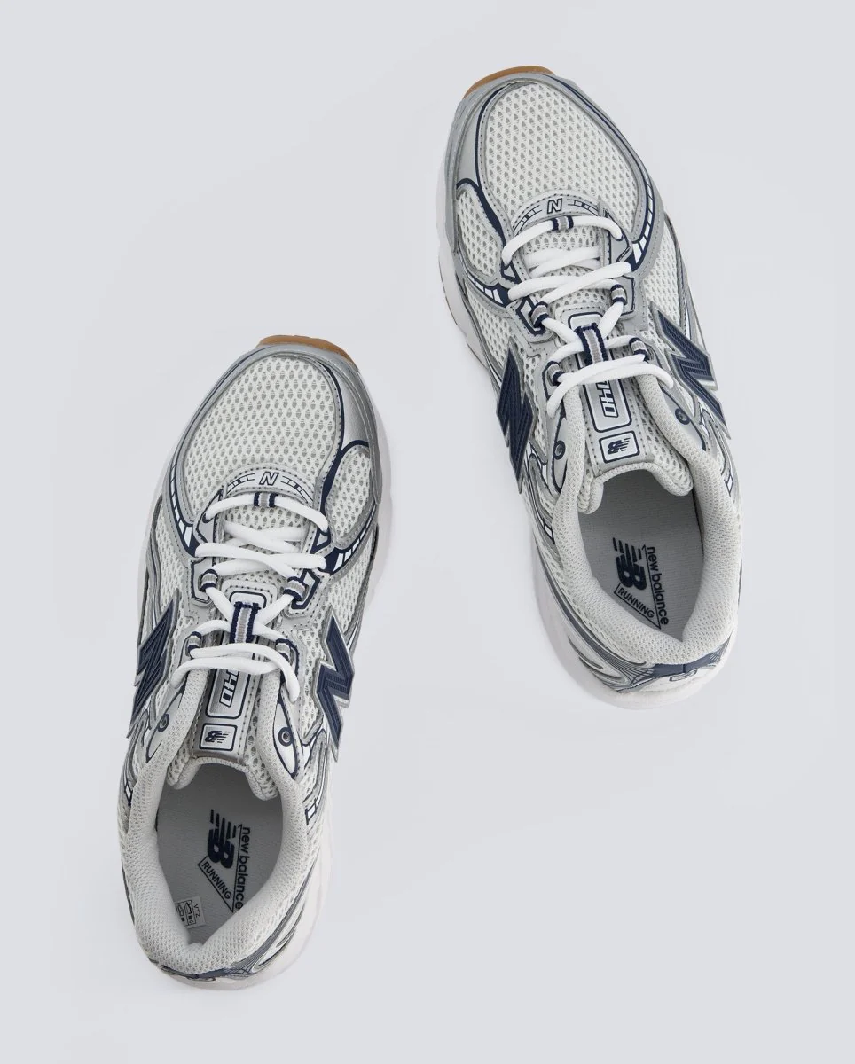 New Balance 740 Blanco y Plateado Hombre - Image 6