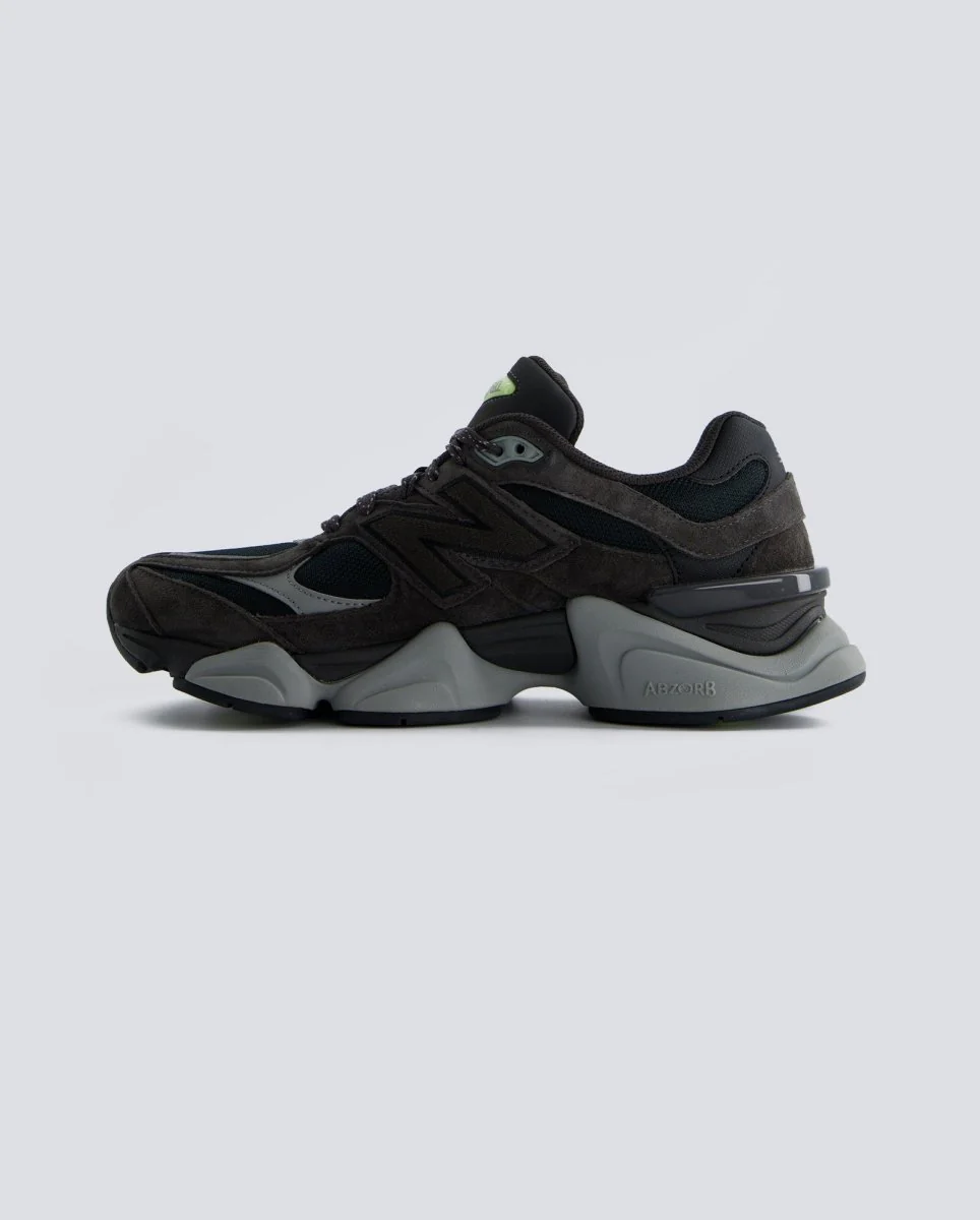 New Balance 9060 Negro y Verde Hombre - Image 4