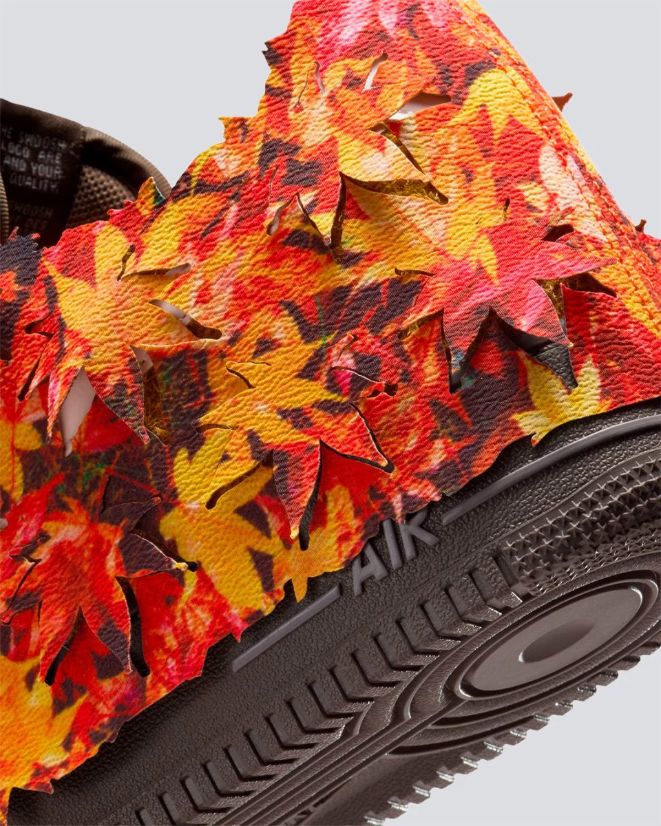 Nike Air Force 1 Low LX Leaf Camo Naranja y Verde Hombre - Image 3
