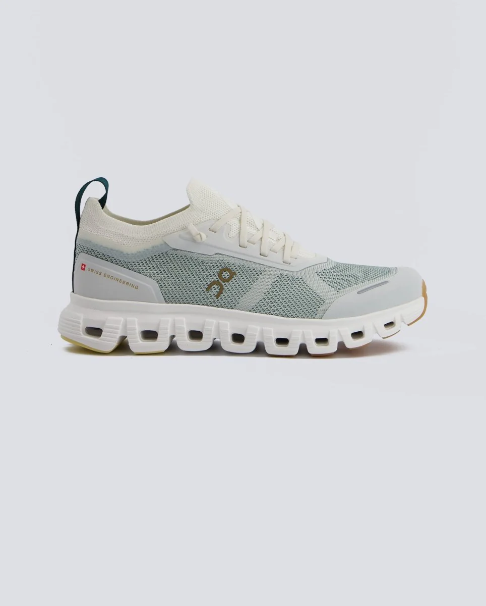 On Cloud 6 Versa Beige y Verde Mujer