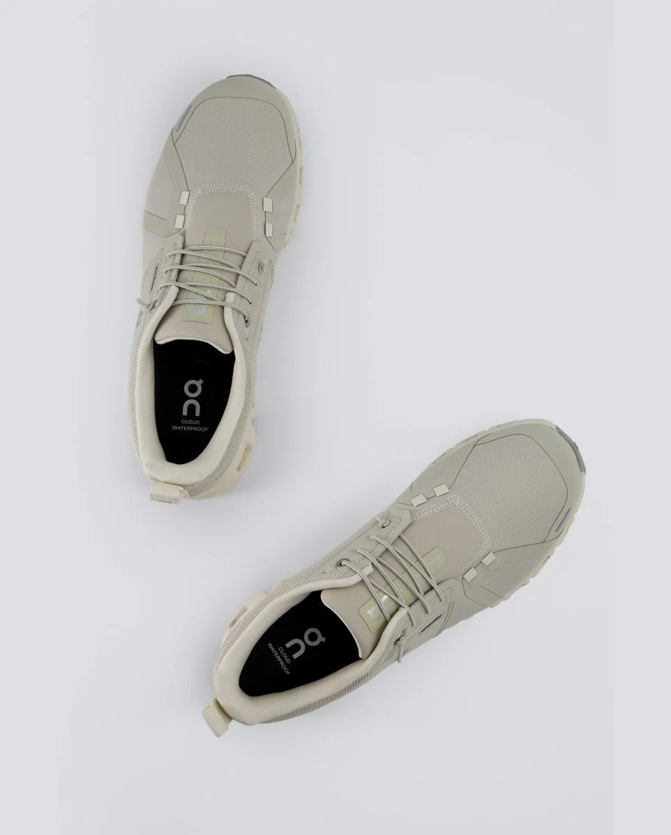 On Cloud 6 Waterproof Beige Hombre - Image 3
