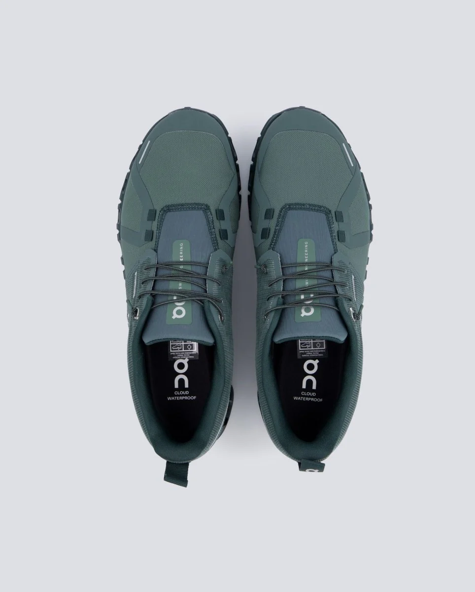 On Cloud 6 Waterproof Verde Hombre - Image 3