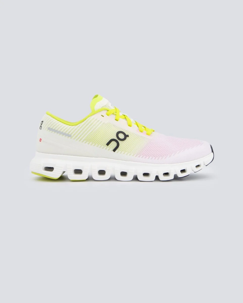 On Cloud Push Rosa Y Amarillo Mujer