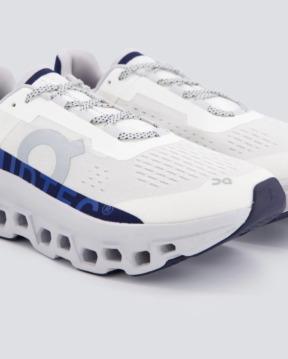 On Cloudmonster Blanco Y Azul Hombre - Image 2