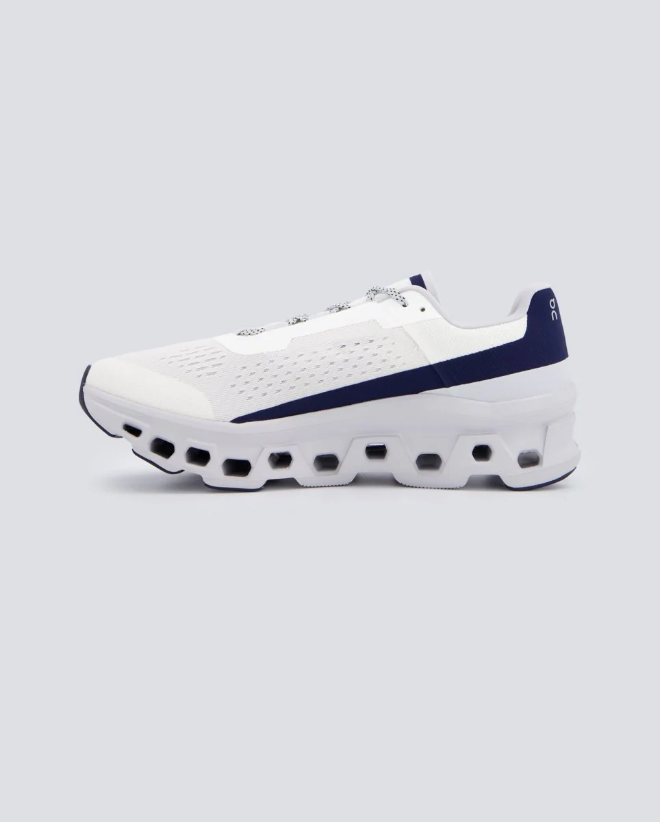 On Cloudmonster Blanco Y Azul Hombre - Image 4