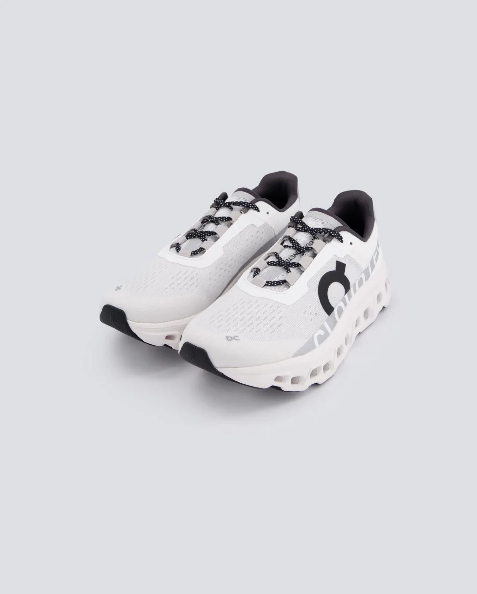 On Cloudmonster Blanco Y Gris Hombre - Image 4