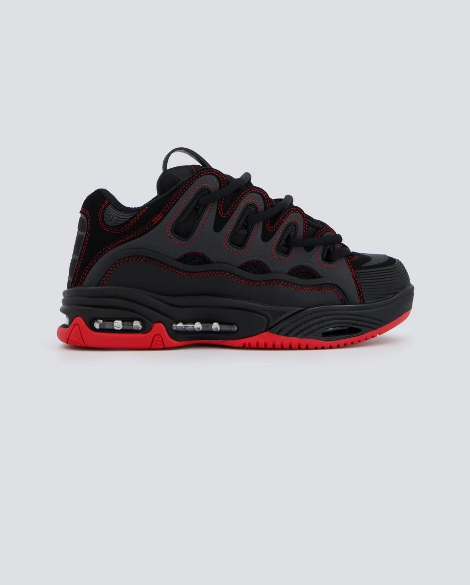 Osiris D3 2001 Negro Y Rojo Hombre