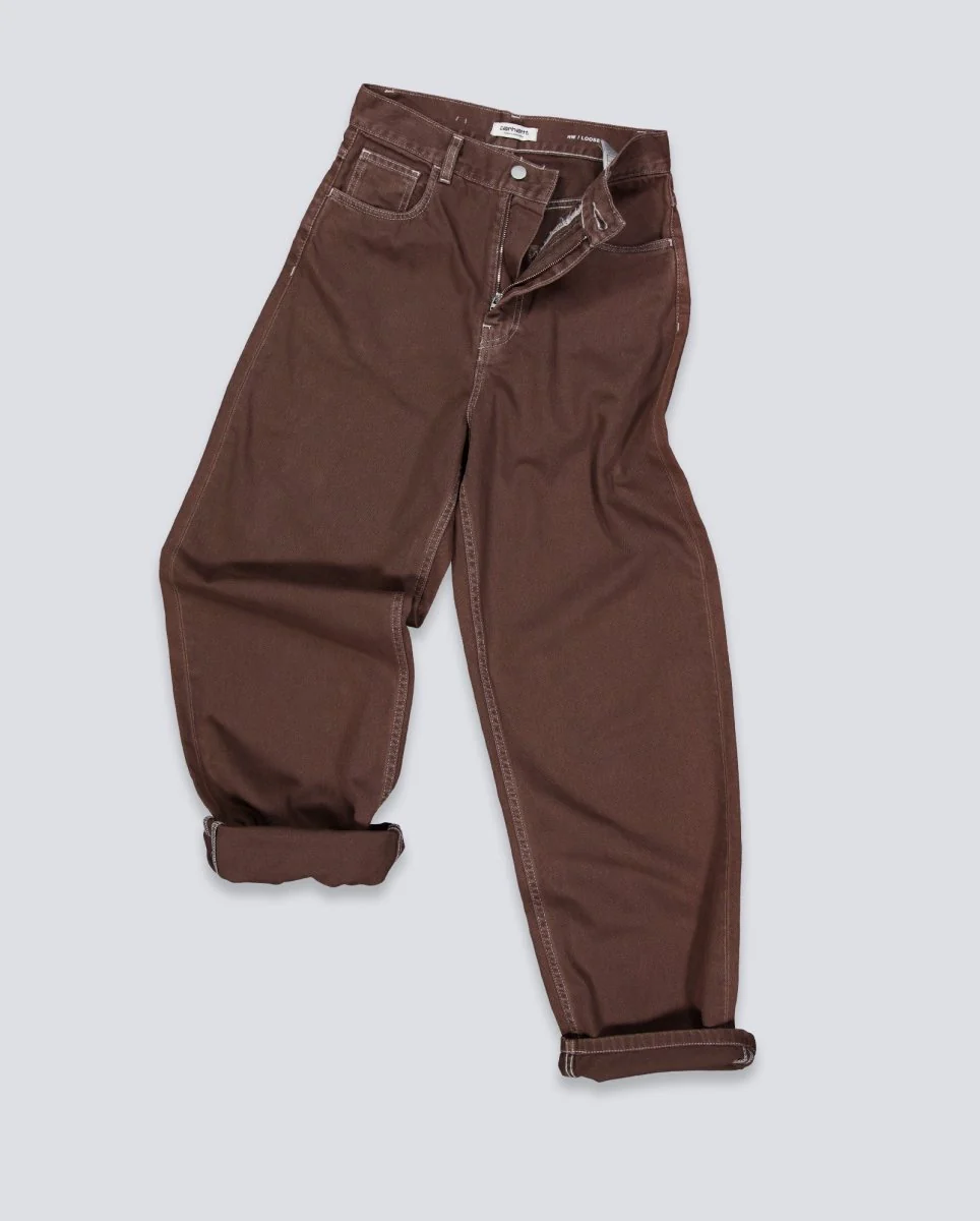 Pantalón Carhartt WIP Brandon Marrón Mujer - Image 6