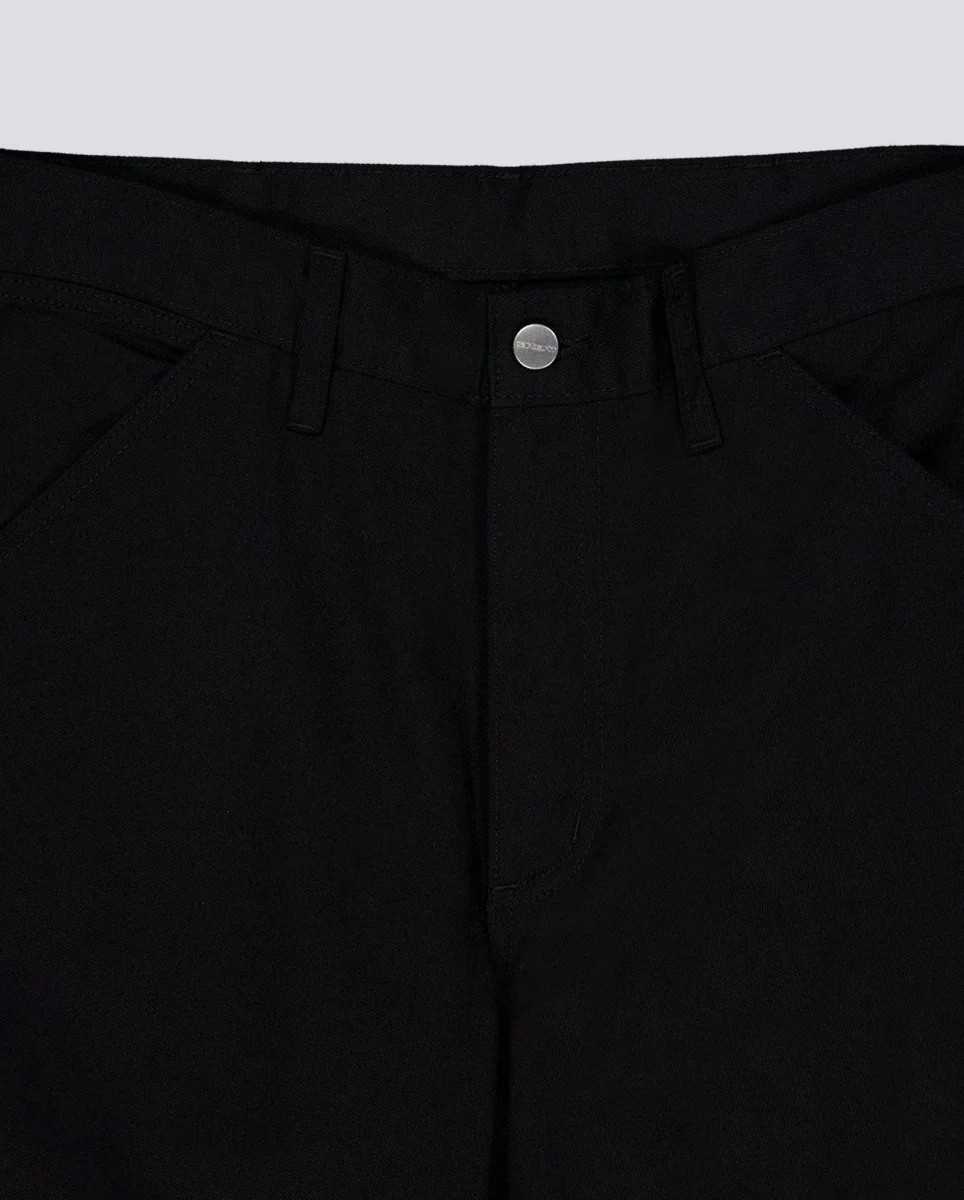 Pantalón Carhartt WIP Simple Negro Unisex - Image 2