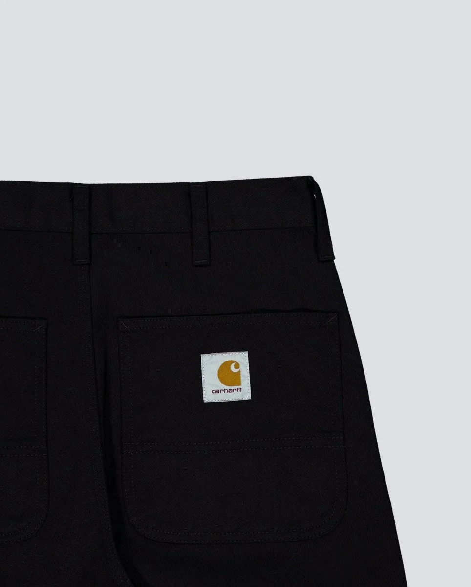 Pantalón Carhartt WIP Simple Negro Unisex - Image 4