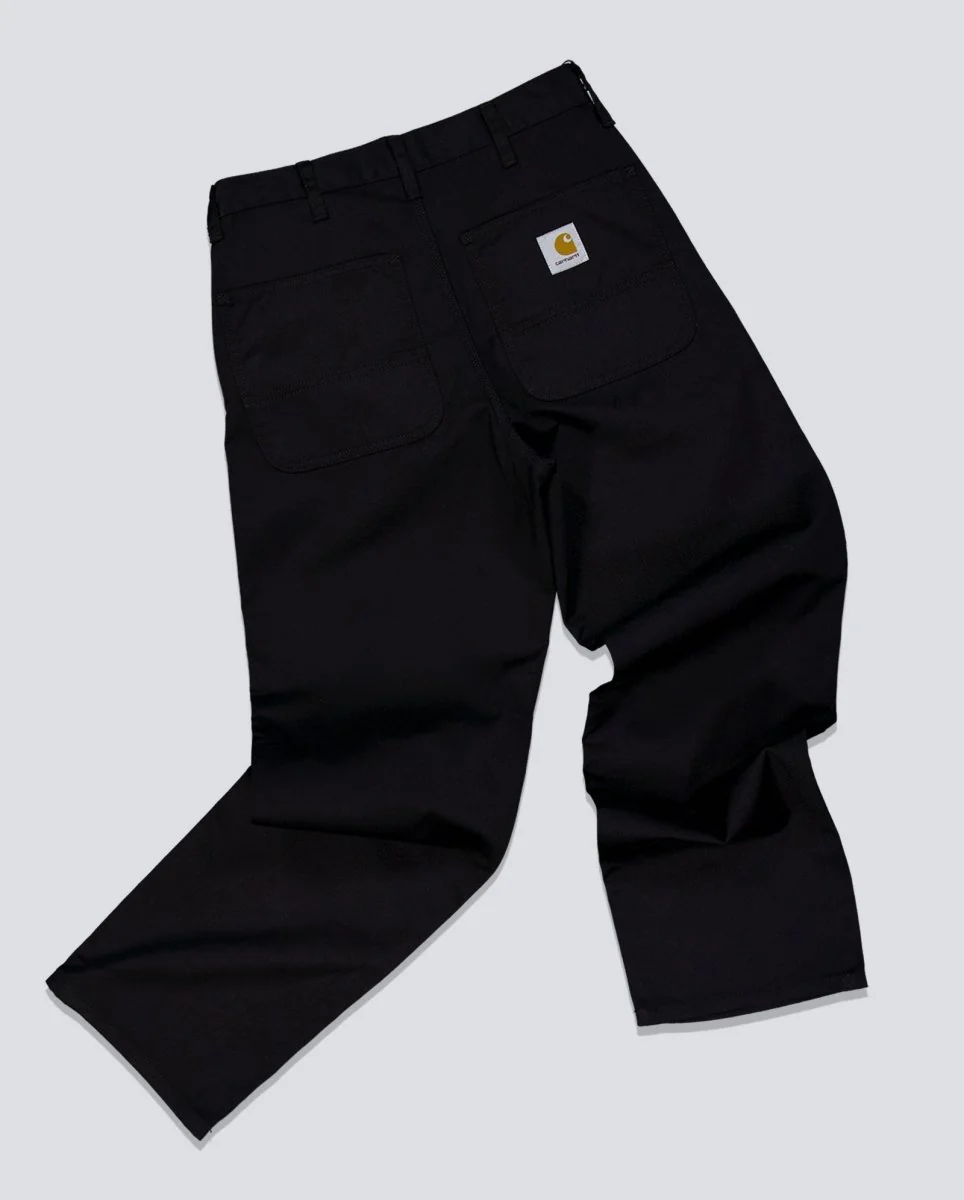Pantalón Carhartt WIP Simple Negro Unisex - Image 5