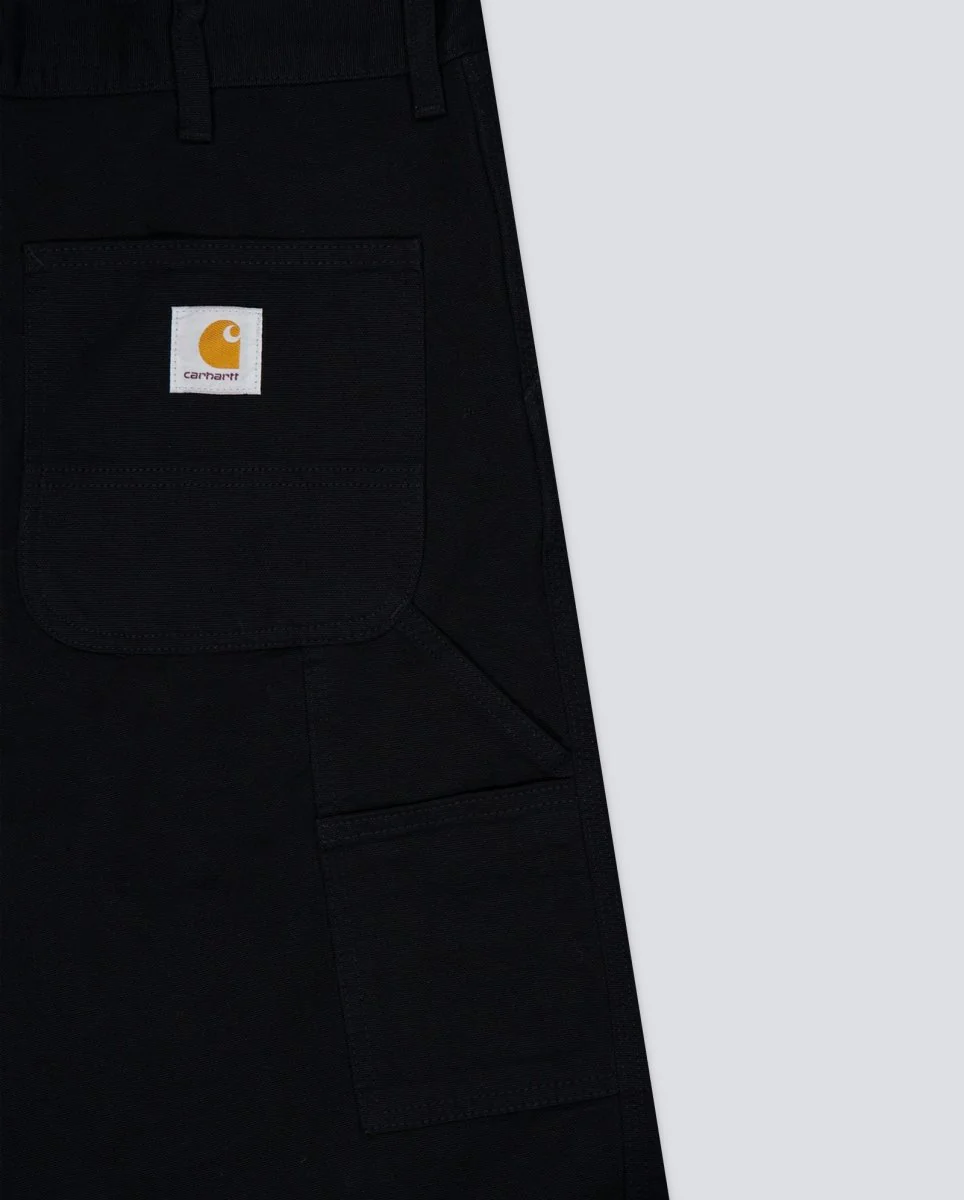 Pantalón Carhartt Wip Single Knee Negro Hombre - Image 2