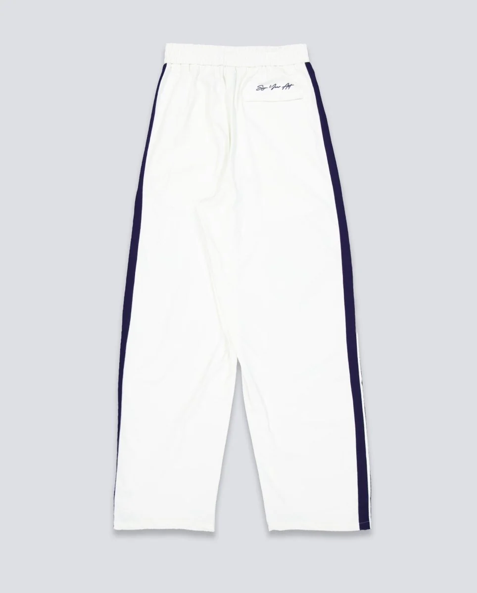 Pantalón Coolway Trace de Nylon Blanco Unisex - Image 5