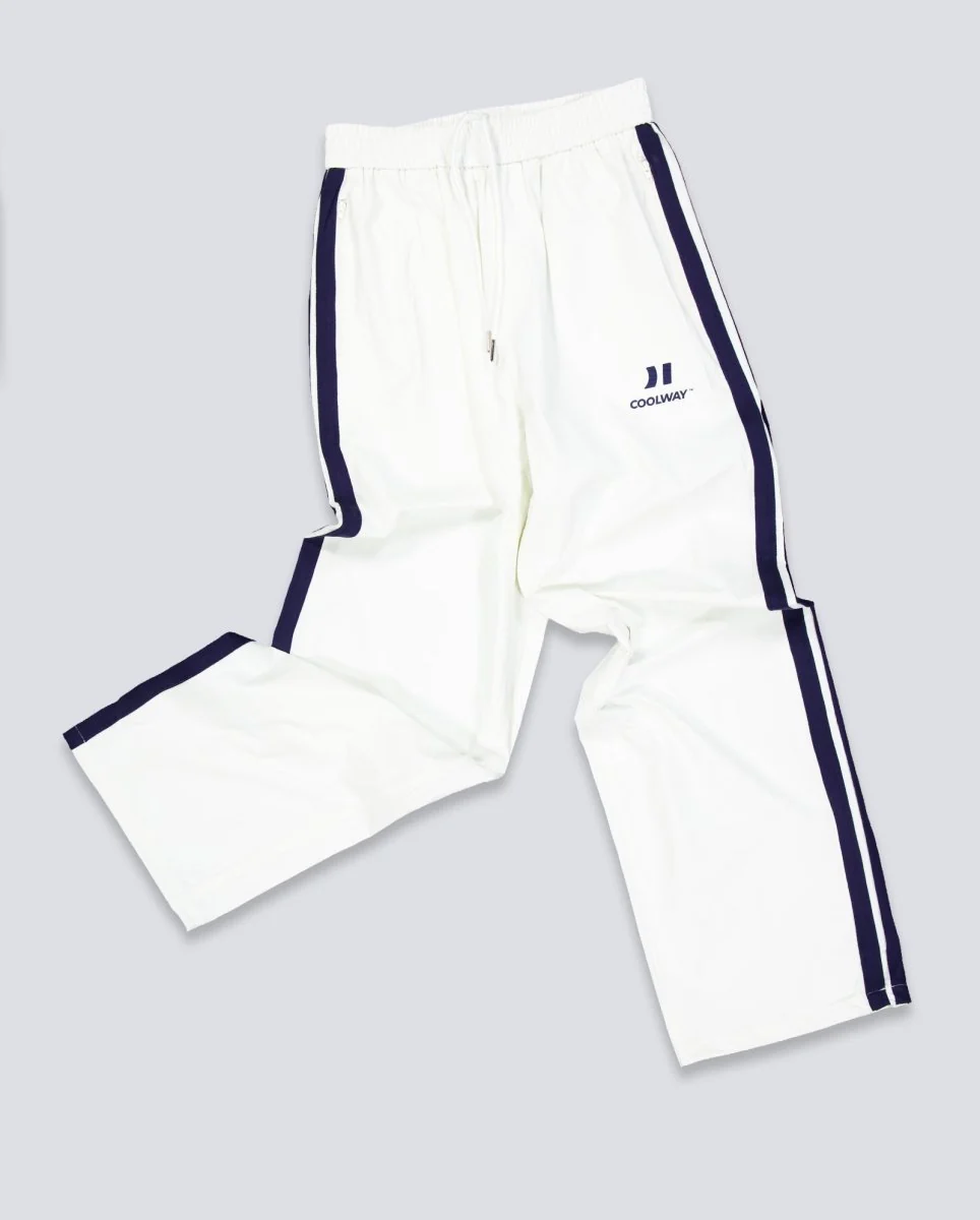 Pantalón Coolway Trace de Nylon Blanco Unisex - Image 6