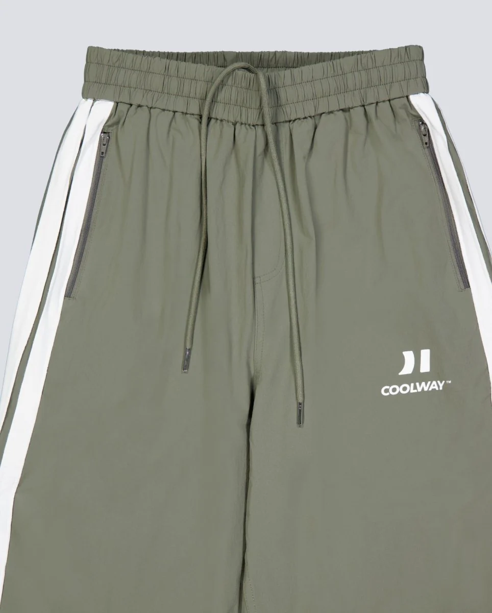 Pantalón Coolway Trace de Nylon Verde Unisex - Image 5