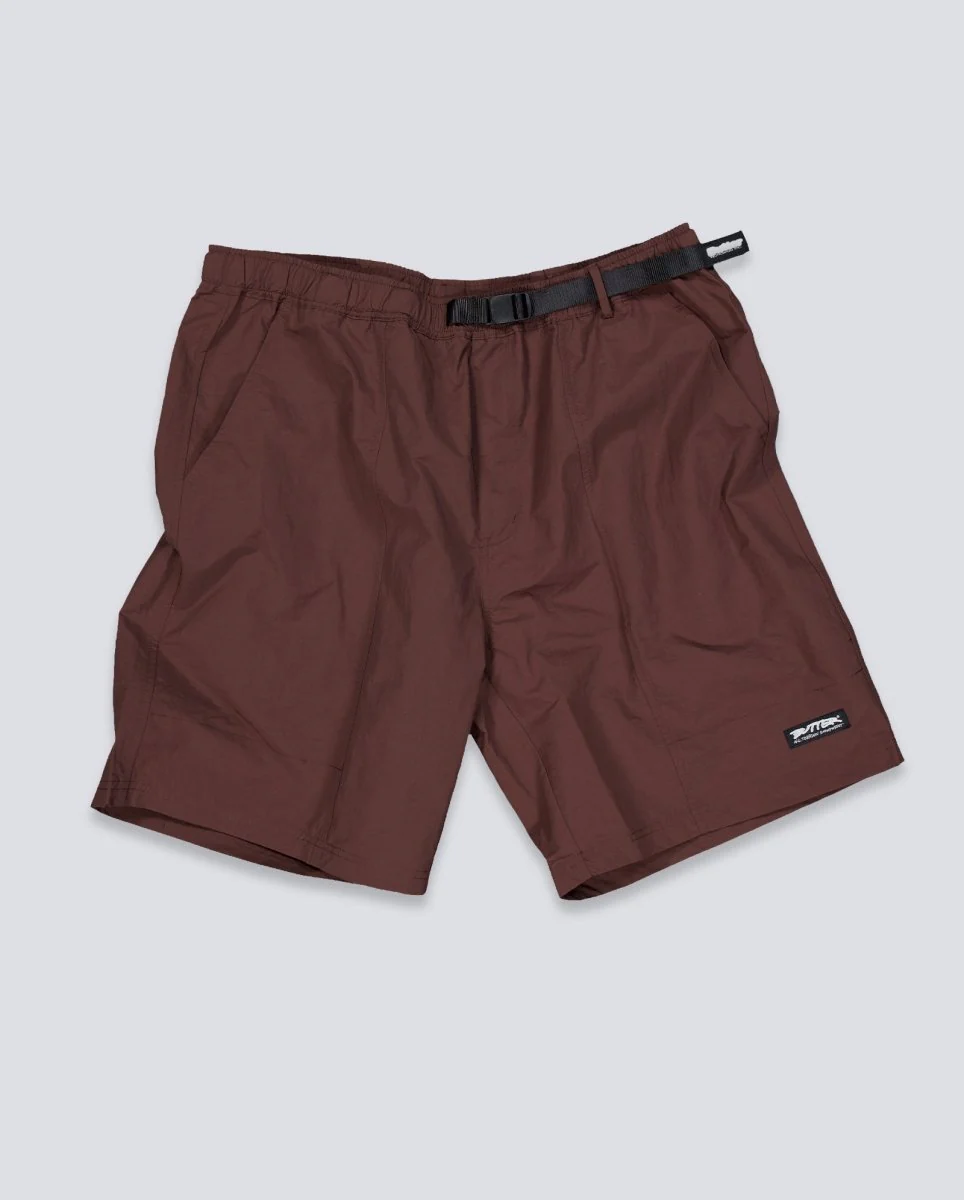 Pantalón Corto Butter Goods Equipt Marrón Unisex - Image 2