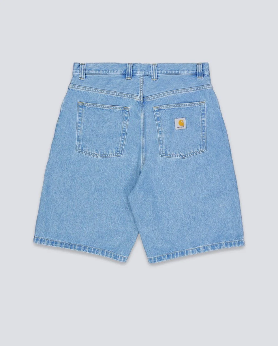 Pantalón Corto Carhartt WIP Brandon Azul Claro Hombre - Image 3