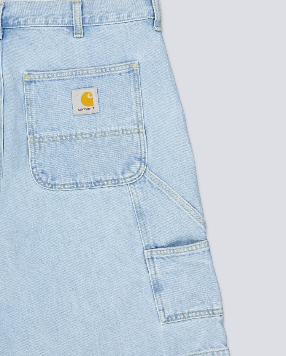 Pantalón Corto Carhartt WIP Double Knee Azul Claro Hombre - Image 2