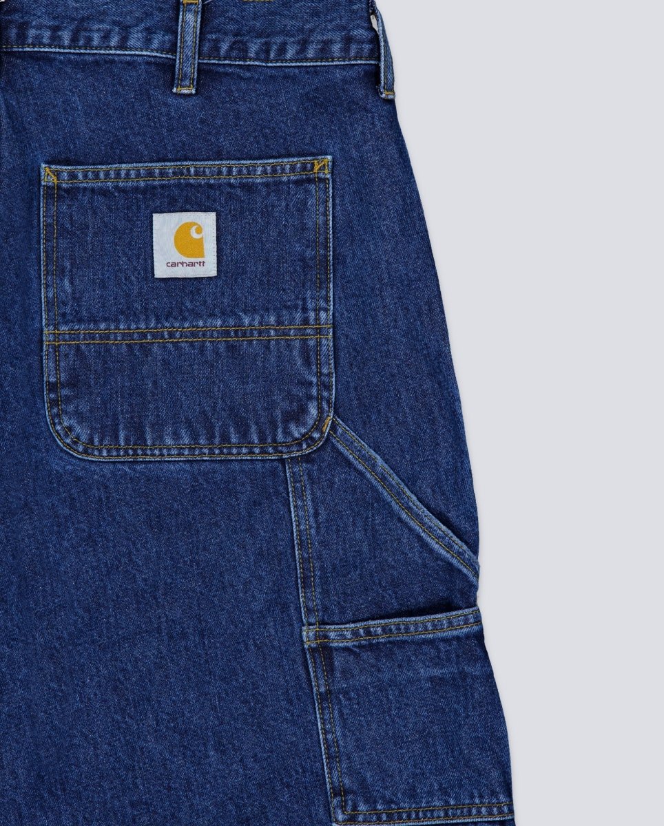 Pantalón Corto Carhartt WIP Double Knee Azul Oscuro Hombre - Image 2