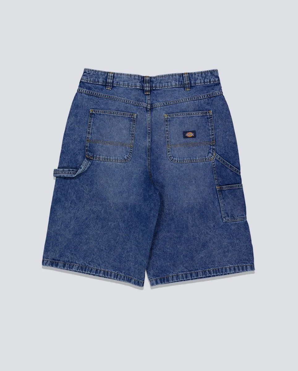 Pantalón Corto Dickies Carpenter Azul Mujer - Image 2