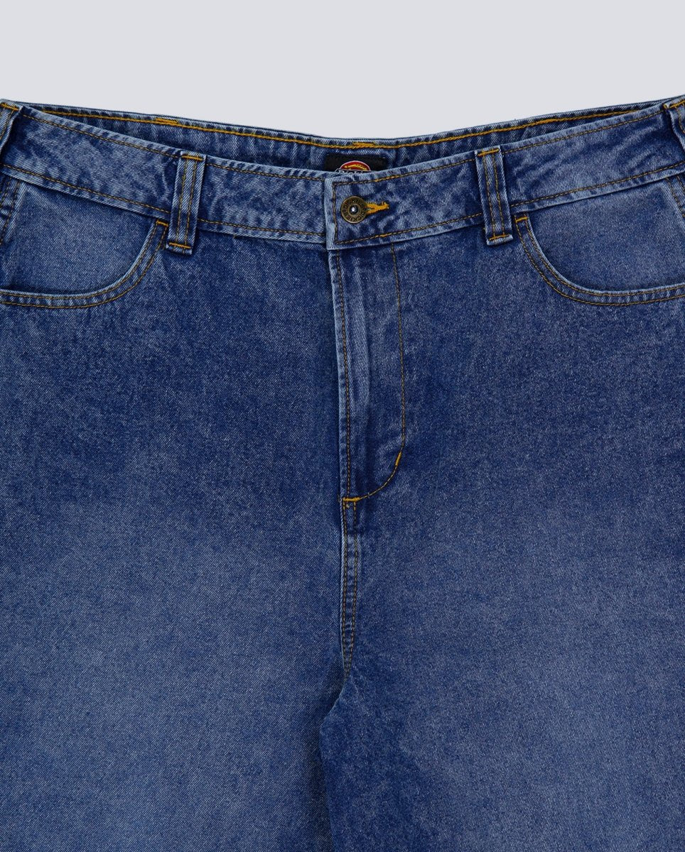 Pantalón Corto Dickies Carpenter Azul Mujer - Image 3