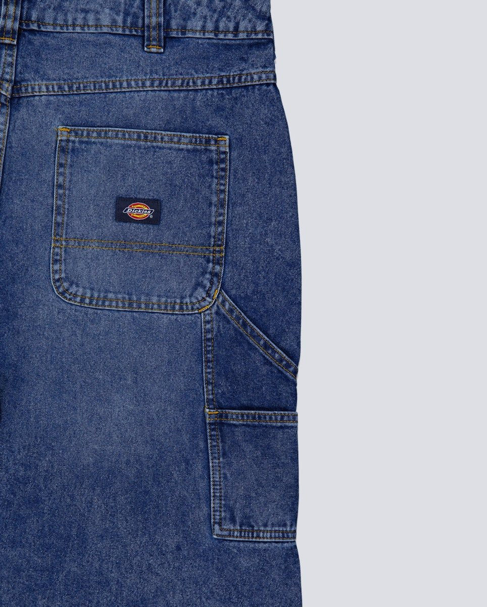 Pantalón Corto Dickies Carpenter Azul Mujer - Image 4