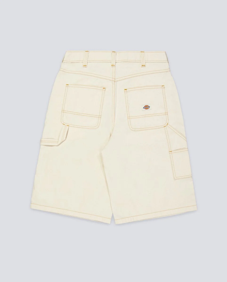 Pantalón Corto Dickies Carpenter Denim Jort W Beige Mujer - Image 3