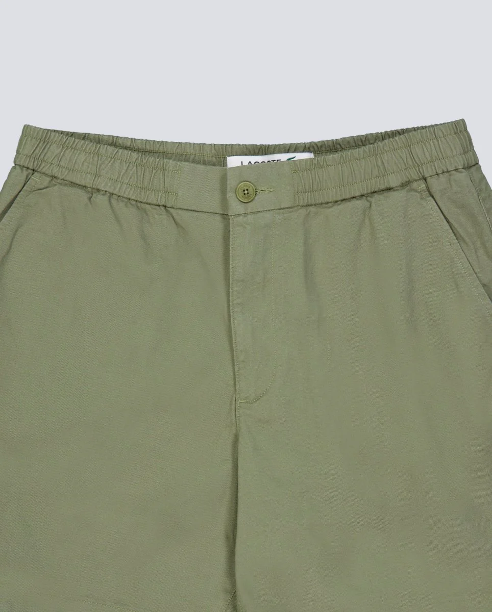 Pantalón Corto Lacoste Caqui Hombre - Image 4
